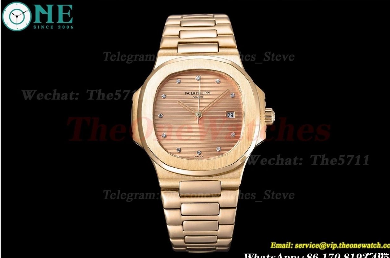 Rose GDF 40mm YG YG Dial MY8215 Nautilus Gold 0312